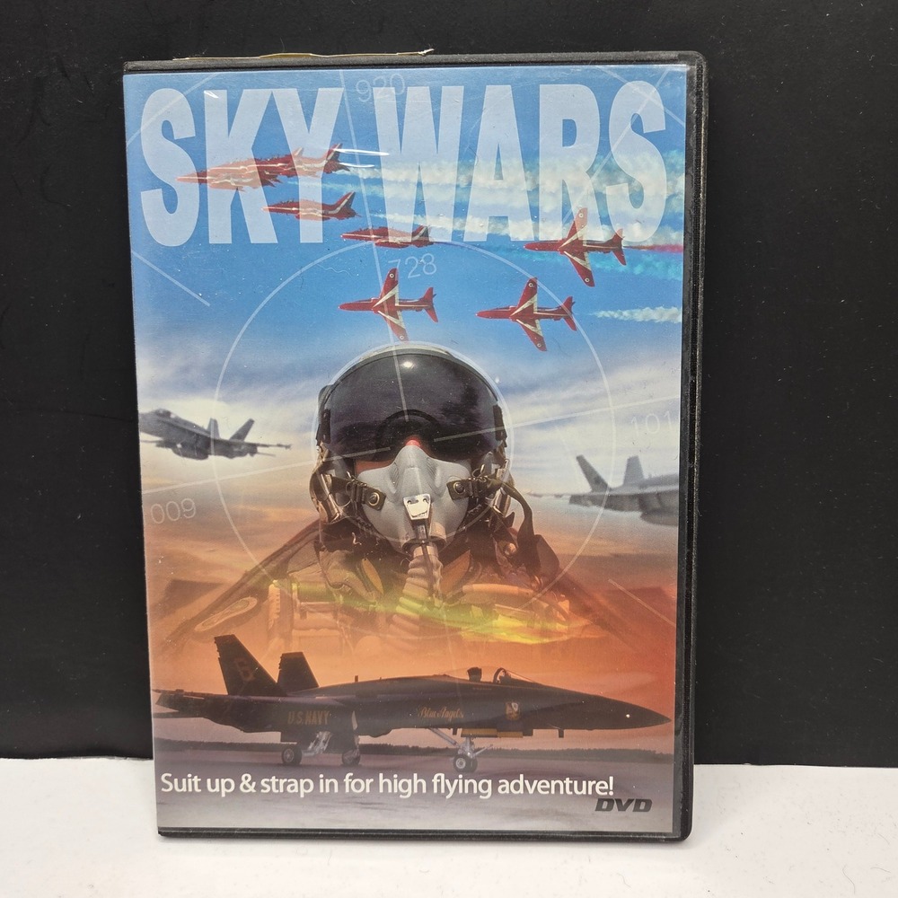 Sky Wars DVD Military Aviation Fighter Jet Documentary Action Film